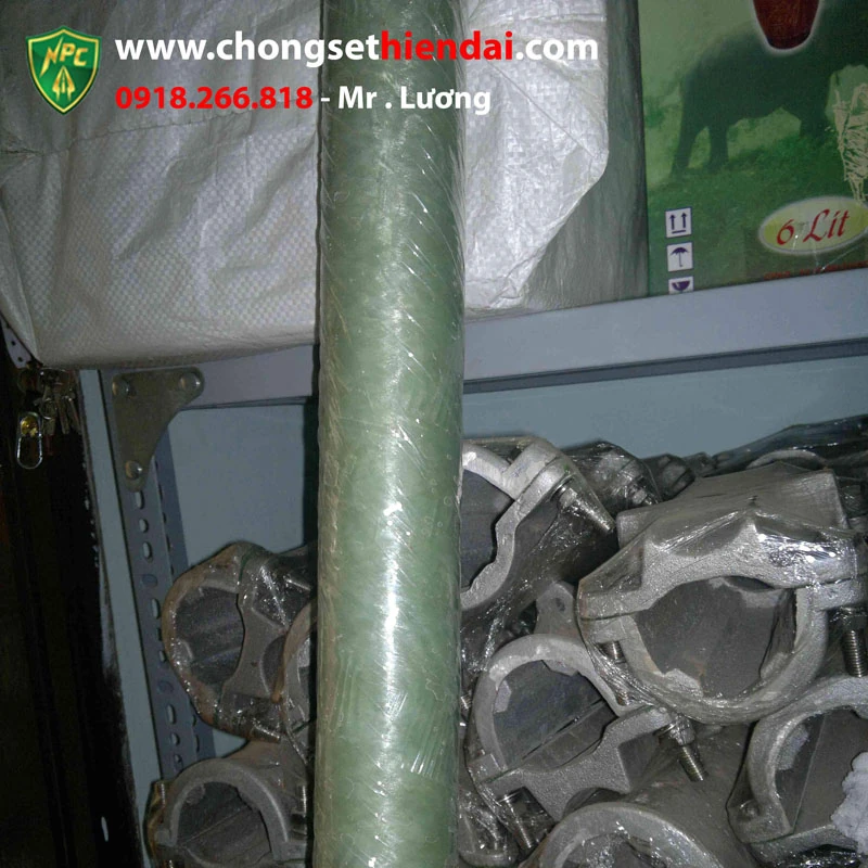 Ống thủy tinh cách điện D60