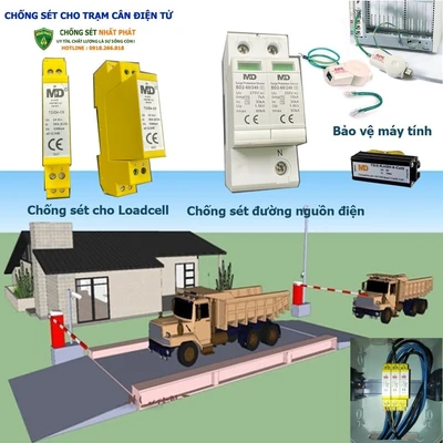 Thiết bị TD/24-CO bảo vệ Loadcell cho trạm cân.