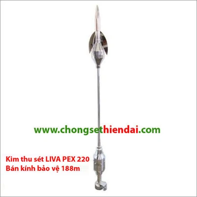 Kim thu sét LIVA PEX220T, Rp=188M