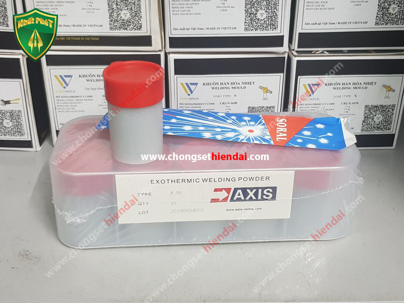 Thuốc hàn hóa nhiệt AXIS - Ấn Độ